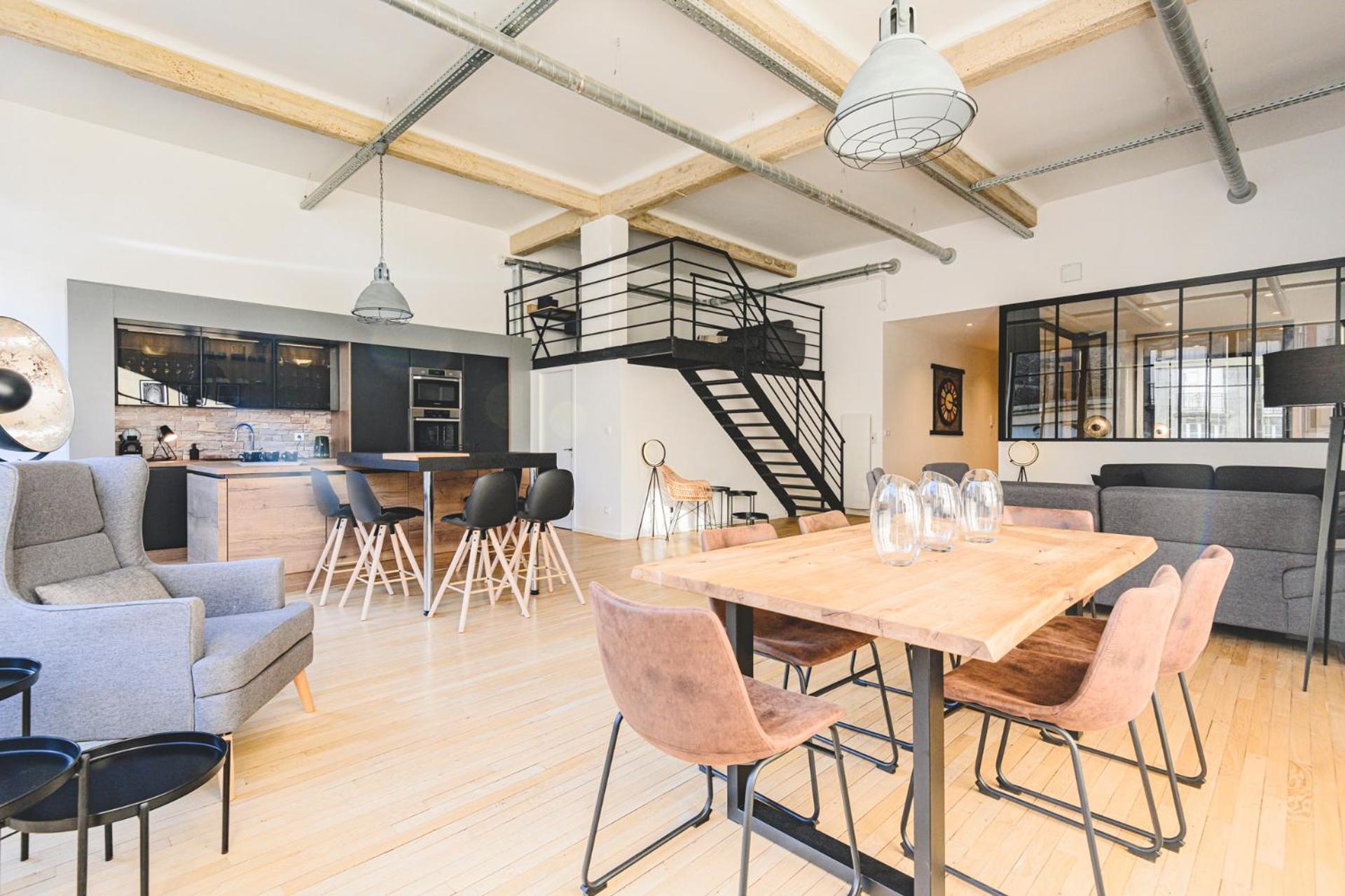 Ikizen Prestige - Loft Du Cadran - Parking Prive Apartment Reims Luaran gambar