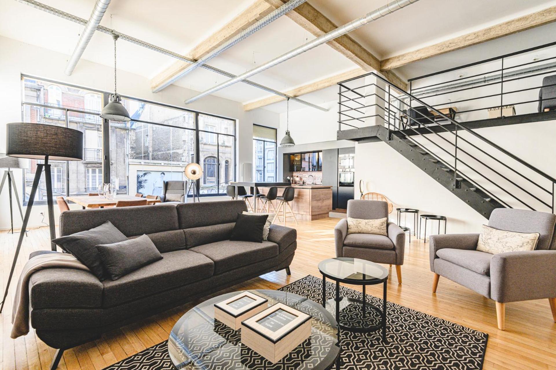 Ikizen Prestige - Loft Du Cadran - Parking Prive Apartment Reims Luaran gambar