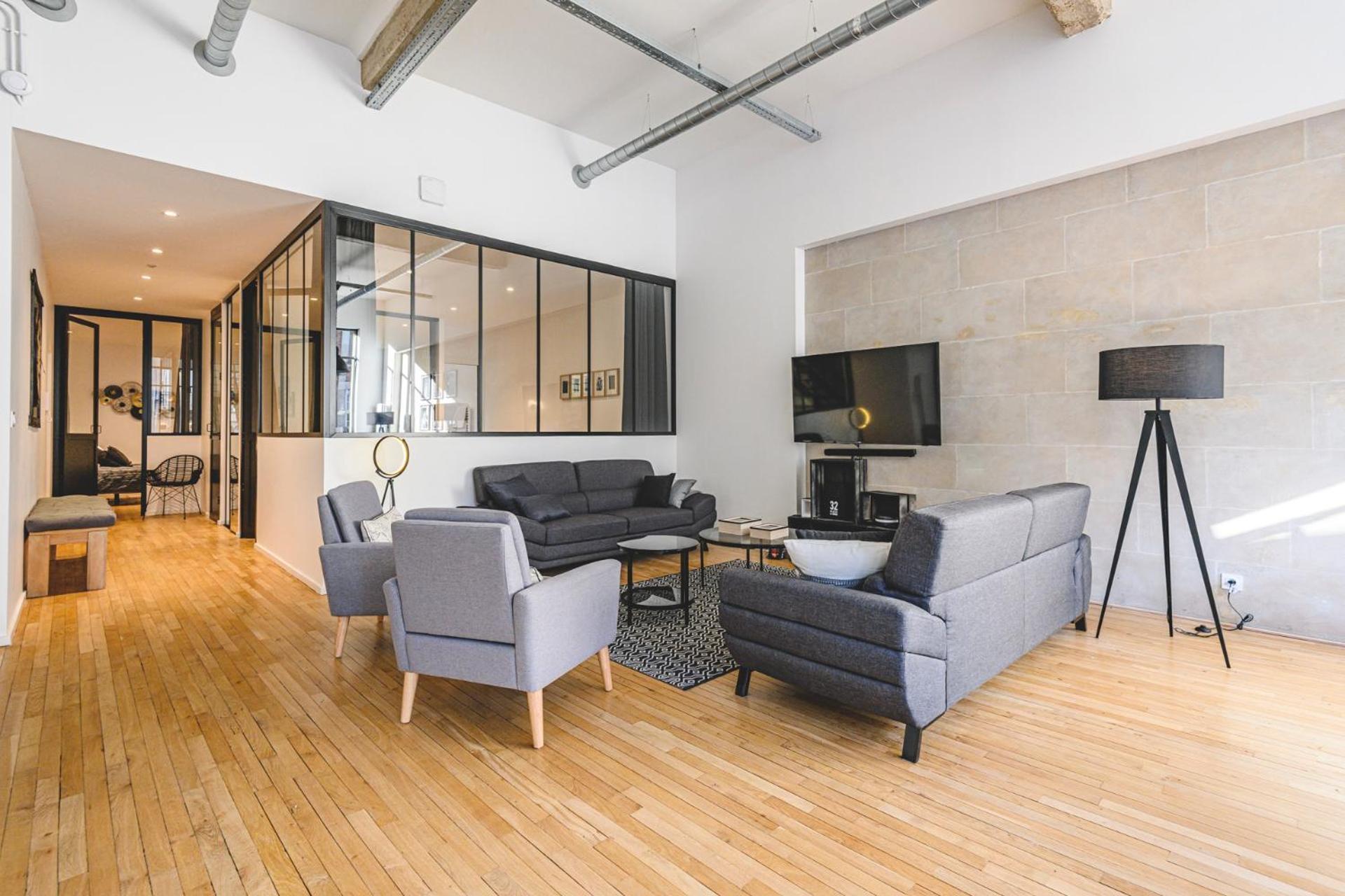 Ikizen Prestige - Loft Du Cadran - Parking Prive Apartment Reims Luaran gambar