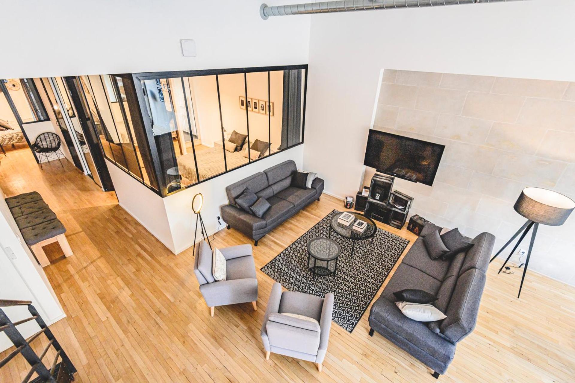 Ikizen Prestige - Loft Du Cadran - Parking Prive Apartment Reims Luaran gambar