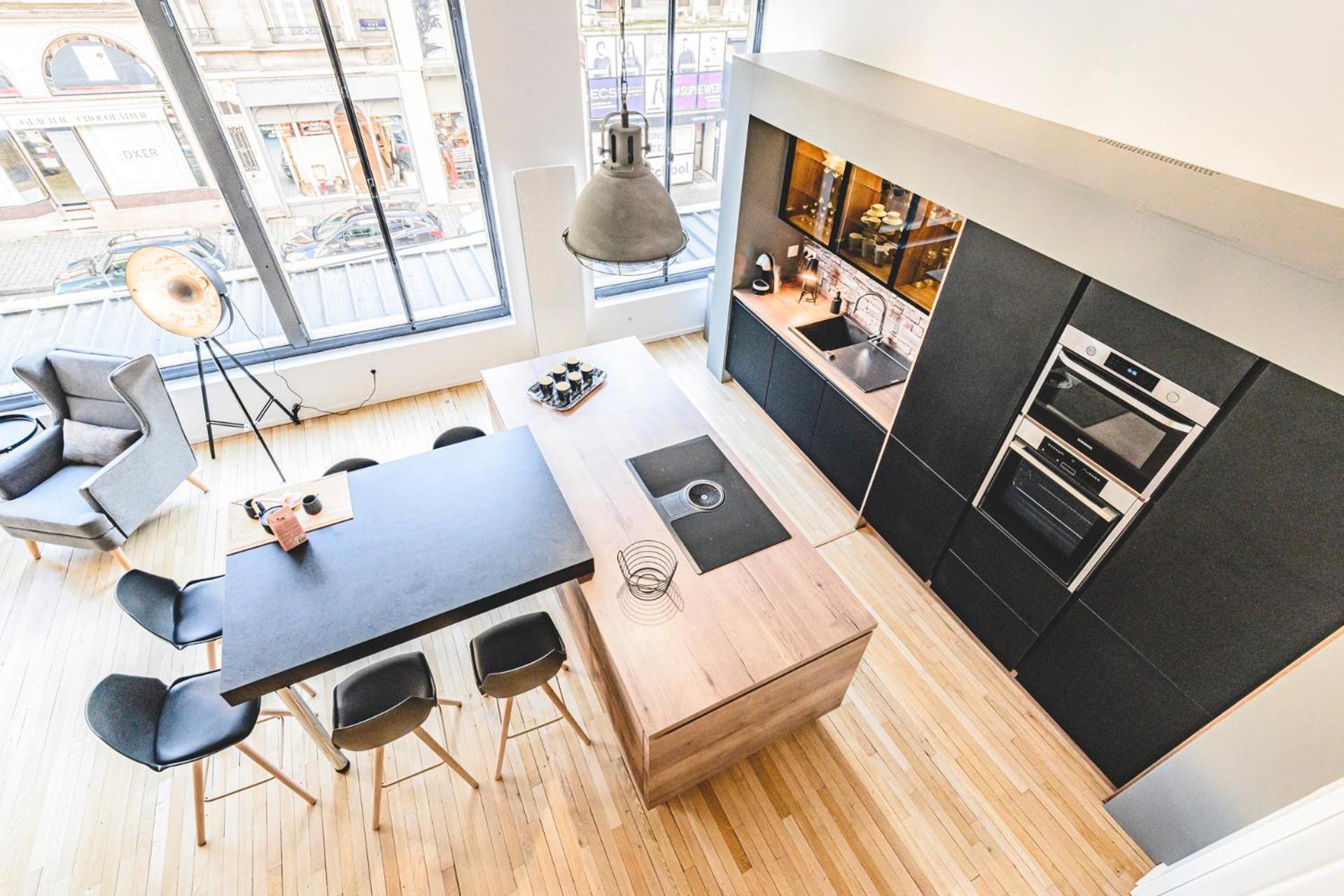 Ikizen Prestige - Loft Du Cadran - Parking Prive Apartment Reims Luaran gambar