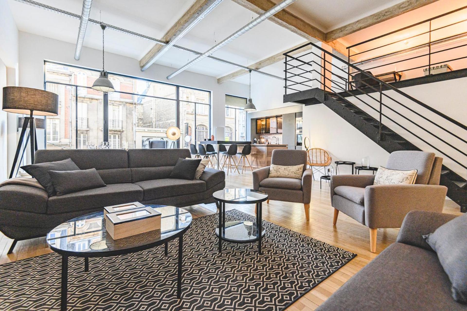 Ikizen Prestige - Loft Du Cadran - Parking Prive Apartment Reims Luaran gambar